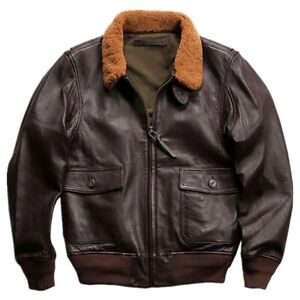 G1 Leather Jacket In Men's Coats & Jackets for sale | eBay