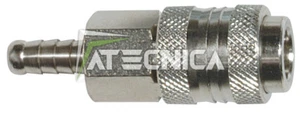RUBINETTO RAPIDO UNIVERSALE FIAC 456/2 CON RESCA PER TUBO D 8 MM ARIA COMPRESSA - Imagen 1 de 1