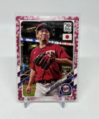 2021 Topps Japan Kenta Maeda #207 Cherry Blossoms /99 - Image 1 of 2