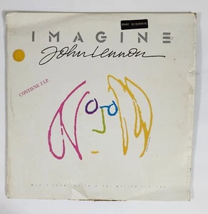John Lennon Imagine Musik aus dem Film 2XLp Vinyl 1988 Venezuela - Bild 1 von 6