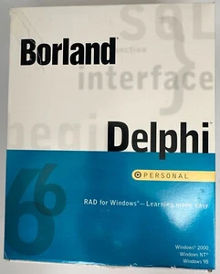 Delphi 6 Personal Edition, for Windows 2000, Me, 98, NT Used Very Good Condition - Picture 1 of 13