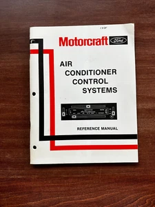 Ford Motorcraft Air Conditioner Control Systems Reference Manual 1974; Like New - Picture 1 of 11