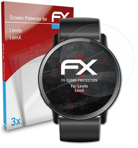 atFoliX 3x Screen Protection Film for Lemfo LemX Screen Protector clear - Zdjęcie 1 z 8