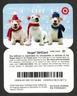 TARGET Bullseyes Singing Christmas Carols ( 2005 ) Gift Card ( $0 ) V2 - RARE