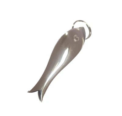 Ciondolo charm dodo pesce grande in argento -25% su listino - Immagine 1 di 2