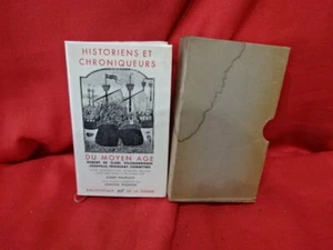 COLLECTIF - Historiens et chroniqueurs du moyen âge. Gallimard, La Pléiade 1952. - Picture 1 of 6