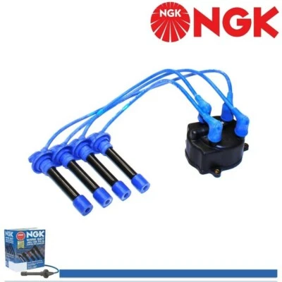 Juego de cables de encendido NGK para Toyota Corolla L4-1,6L 1988-1989 Foto 1 de 4