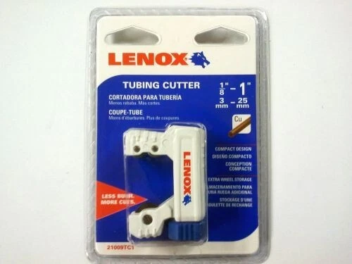 Lenox 21009TC1 Tubing Tube Cutter - 1/8-1 Inch - 3-25mm - Image 1 of 1