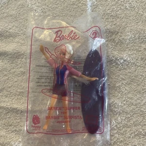 Neu McDonalds 2019 Barbie # 2 Surfer McDonalds Happy Meal Spielzeug Puppe 5 Zoll - Bild 1 von 3