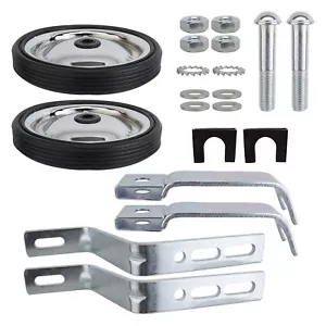 Sunlite Heavy Duty Training Wheels For OS stays up to 1-1/4in 14`-20in Silver - Picture 1 of 1