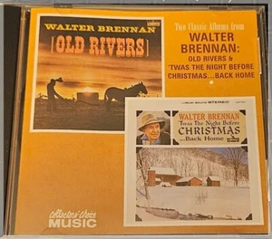 Old Rivers & Twas the Night Before Christmas... Back Home by Walter Brennan (CD) - Picture 1 of 1