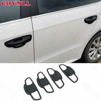 Cubierta exterior de tazón de puerta lateral de acero de fibra de carbono para Volkswagen Golf MK6 2010-13 Foto 1 de 4