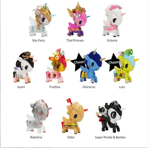 Tokidoki Unicornos series 7 Toys Collection Gift Cover