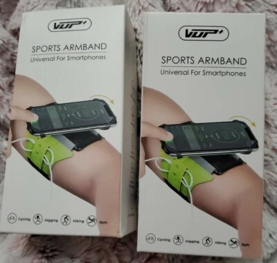 Lot 3  VUP+ 360 Degree Rotatable Sports Phone Armband universal for smart phones - Image 1 of 2