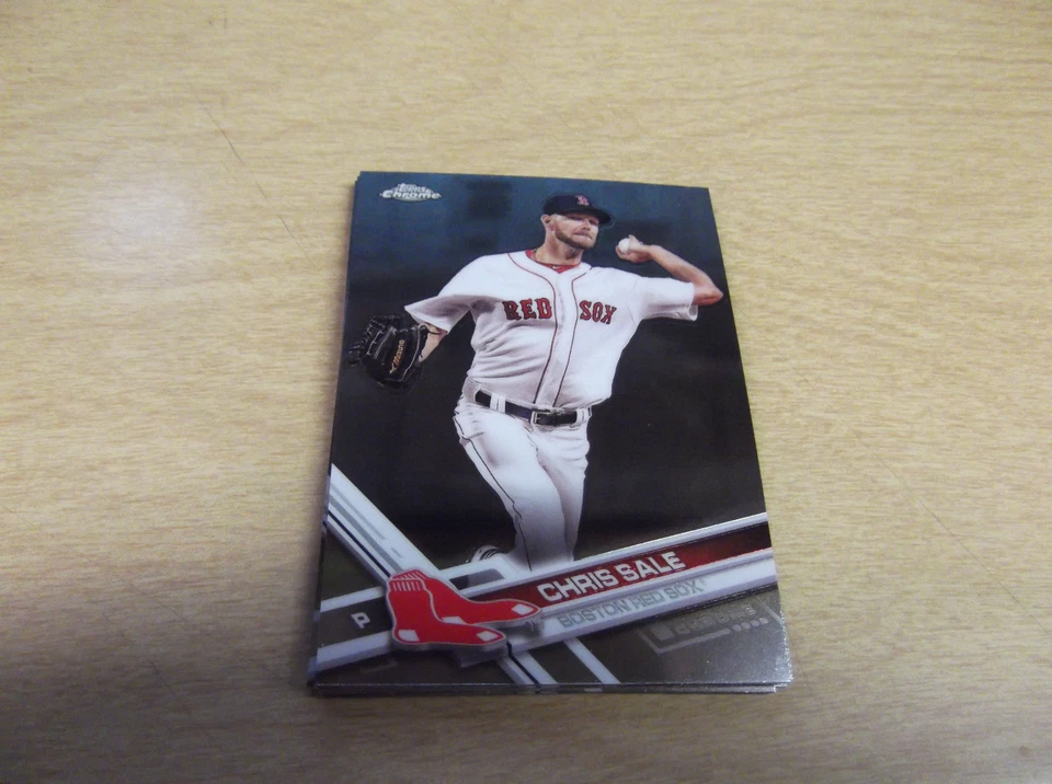 2017 TOPPS CHROME UPDATE #HMT70 CHRIS SALE RED SOX - Image 1 of 1