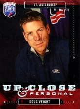2006-07 Be a Player Up Close and Personal #16 Doug Weight
