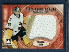 MARC ANDRE FLEURY 07-08 IN THE GAME BETWEEN THE PIPES JERSEY FRG-09        50040