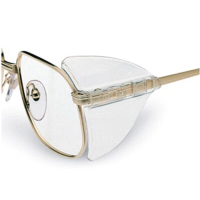 BREITFELD & SCHLIEKERT Seitenschutz für Brillen aus Kunststoff in transparent | 1 Paar | NEU + OVP