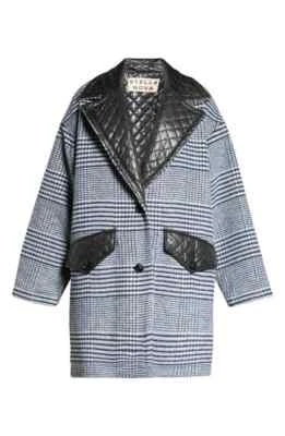 NOVA JAQUETA STELLA NOVA ELETA XADREZ AZUL E BRANCO Tamanho 36 #C3954 - Imagem 1 de 4