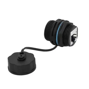 IP68 Waterproof Cat6A RJ45 Network Connector Cat6A Gigabit Network - Afbeelding 1 van 8