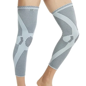 Soporte de rodilla y pierna NeoTech Care - Transpirable (color gris, talla L, 1 par) - Imagen 1 de 9