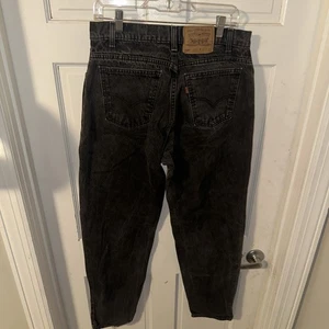 Vintage Levi's Orange Tab 560 Jeans Mens Black Loose Fit  32 X 32 - Picture 1 of 6