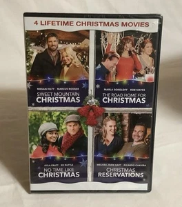 Lifetime Christmas Movies DVD Sweet Mountain, Road Home New - Imagen 1 de 2