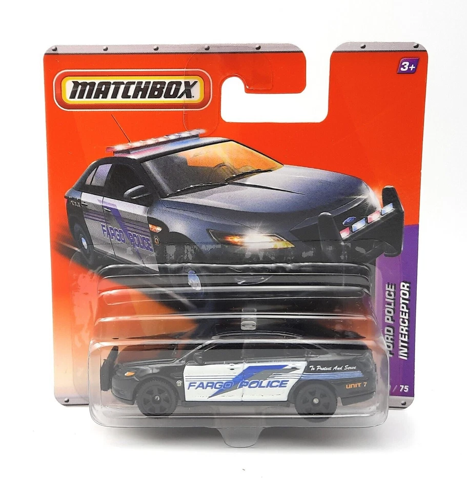 Matchbox Superfast Ford Police Interceptor. #49/2011. short blister - Image 1 of 1