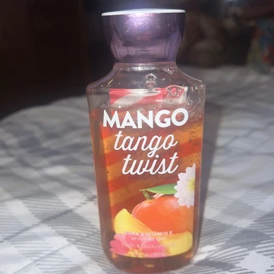 Bath & Body Works MANGO TANGO TWIST Shower Gel RETIRED / RARE ~ 80% full - Image 1 of 4