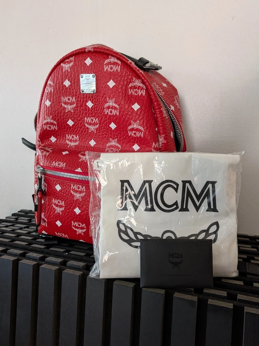 MCM Red Backpacks for Men for sale | eBay