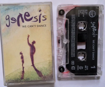 Genesis – We Can't Dance Cassette Tape, 1991 in original case with inner  - Image 1 of 2