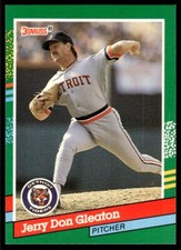 1991 Donruss Baseball Card Jerry Don Gleaton Detroit Tigers #661