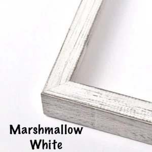 Country Colors Rustic Wood Picture Frame Thin Farmhouse Distressed Decor For Art - Picture 1 of 39