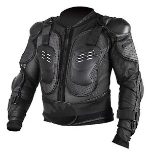 Motorcycle MX Full Body Armor Jacket Motocross Racing Spine Chest Protector Gear