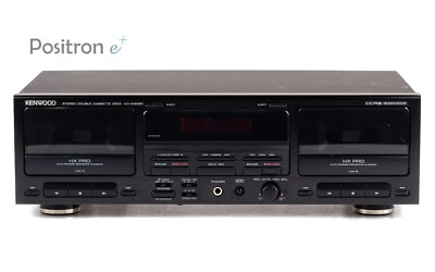 Kenwood KX-W6050 Doppel Kassettendeck / 2 x Aufnahme / 1 Jahr Garantie [2] - Bild 1 von 4