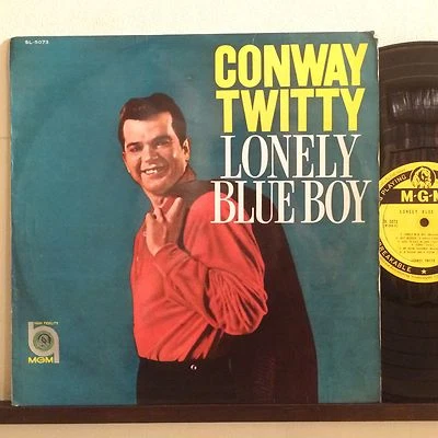 CONWAY TWITTY LONELY BLUE BOY ROCKABILLY JAPAN LP - Image 1 of 3