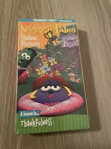 VeggieTales Madame Blueberry A Lesson in Thankfulness VHS Tape New Sealed - Imagen 1 de 2