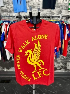 NUEVO CON ETIQUETAS OFICIAL Camiseta Gráfica Liverpool "You'll Never Walk Alone" - Hombre (M) Foto 1 de 4