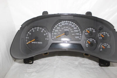 Speedometer Instrument Cluster 03 04 Trailblazer EXT Dash REBUILT 270,776 Miles - Imagem 1 de 4
