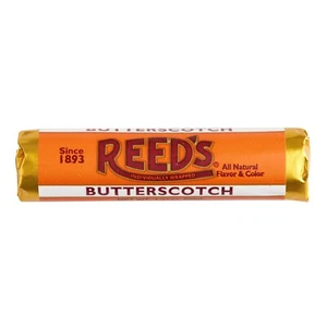 Reed's Butterscotch Hard Candy 40 Rolls Free Shipping - Picture 1 of 1