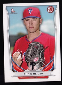 2014 Bowman Draft #DP106 Chris Oliver - NM-MT