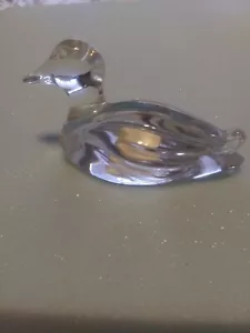 Vintage Princess House 24% Crystal Duck Pet Figurine - Picture 1 of 3