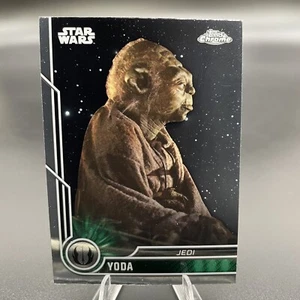 2023 Star Wars Topps Chrome YODA #51 ESB Empire Strikes Back Trading Card - Picture 1 of 2