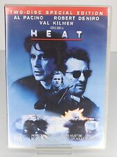 Heat DVD, 1995 Al Pacino, Robert De Niro, Val Kilmer, Tom Sizemore, Jon Voight,