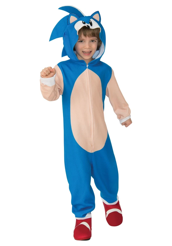 Child's Sonic the Hedgehog Hooded Costume - Image 1 of 1
