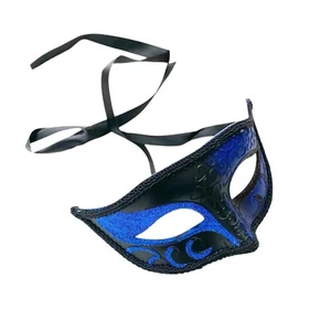 Venetian Classic Men Boys Eye Mask Masquerade Costume Ball dress up Prom Party - Picture 1 of 16