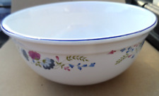BHS British Home Stores Priory Blue Pink Floral Serving Bowl
