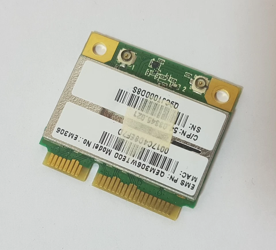 Wlan Wifi Mini PCIe 54.03345.021 aus Notebook Acer Aspire 7740G - Image 1 of 1