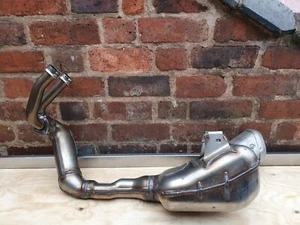 ♻️ 2021 YAMAHA XSR700 MT07 STANDARD EXHAUST PIPE MANIFOLD HEADERS (B4T 1WSB) ♻️ - Picture 1 of 21