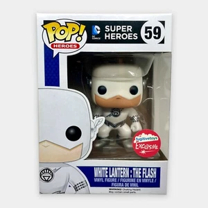 Funko Pop! White Lantern The Flash Exclusive #59 Fugitive Toys Brand New - Picture 1 of 6